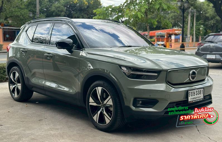 รูปภาพ VOLVO XC40 Recharge Pure Electric ปี2021 Model2022 สีเขียว Sage Green Metallic