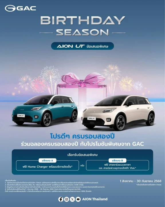 Birthday Season โปรดีๆ ครบรอบสองปี