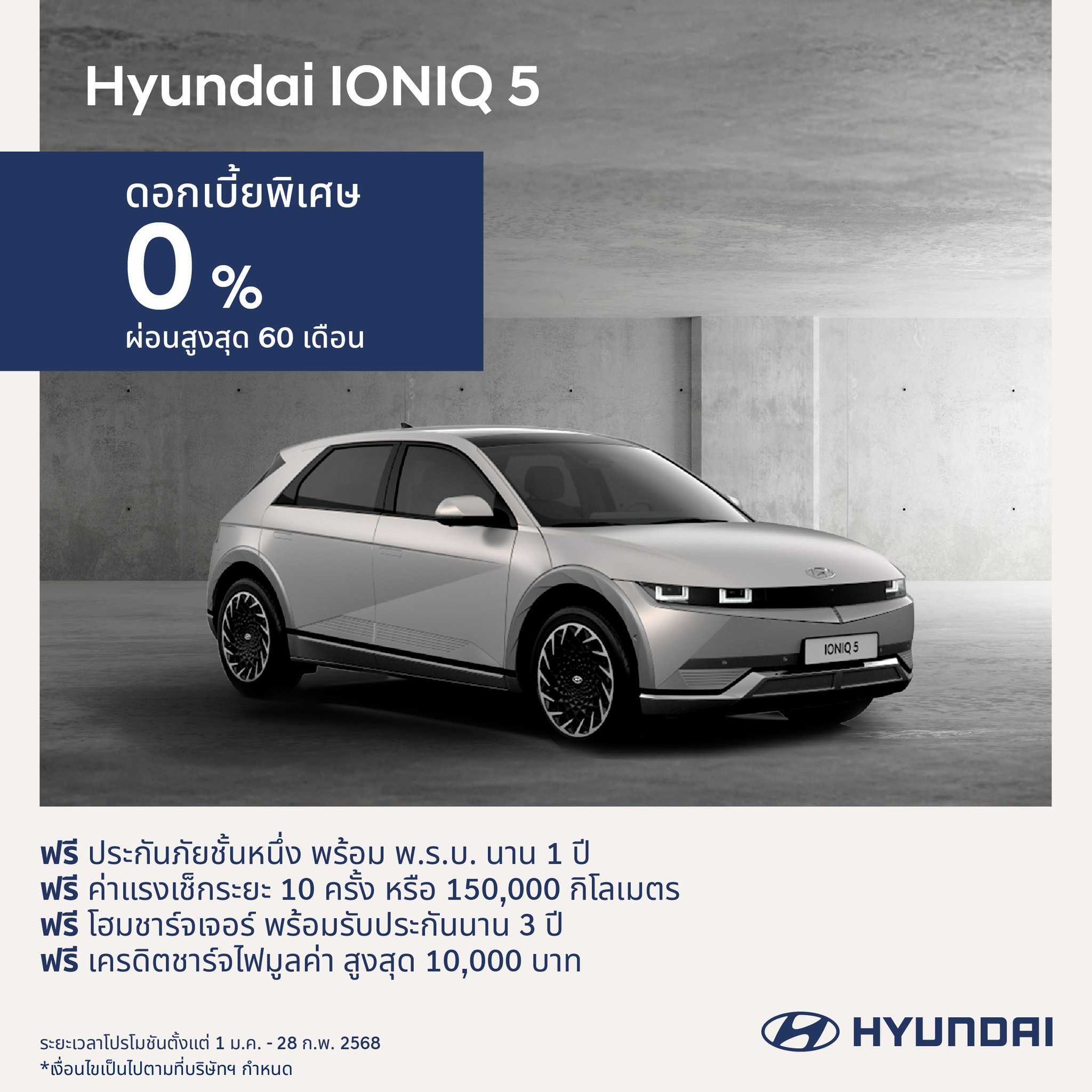 IONIQ 5 มอบสิทธิพิเศษต้อนรับปี 2025