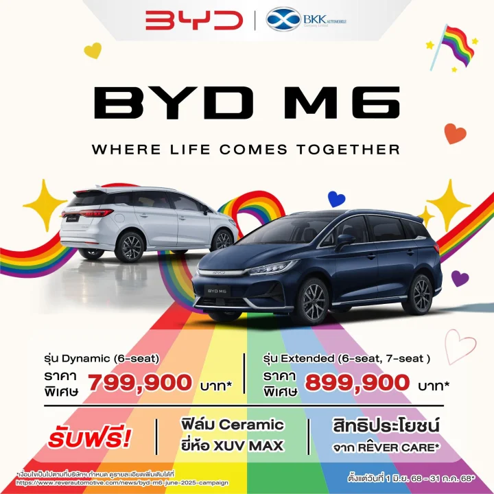 BYD SUPERCHARGED x BYD M6